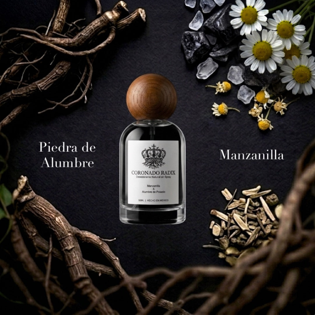 Desodorante en Spray de Alumbre con Manzanilla