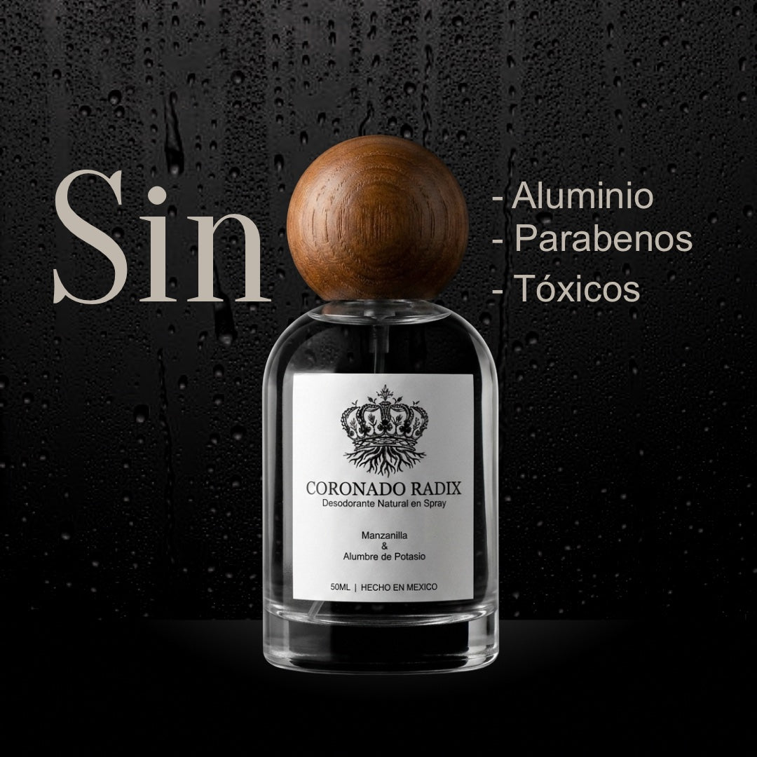 Desodorante natural de Alumbre con Manzanilla